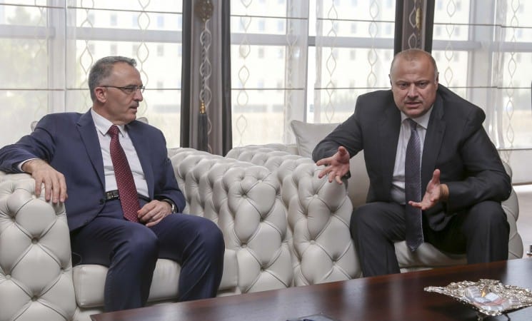 TGDF, Maliye Bakanı Naci Ağbal'ı ziyaret etti