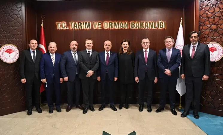 TGDF heyeti Tarım ve Orman Bakanı'nı ziyaret etti