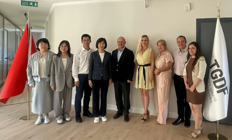 Çin Hainan Eyaleti Gıda Üretim ve İthalat/İhracat Birliği Yetkililerinin TGDF Ziyareti