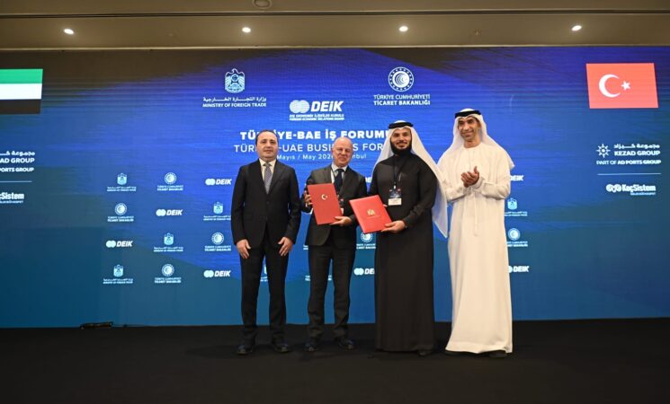 TGDF ile Birleşik Arap Emirlikleri Gıda ve İçecek İş Grubu Arasında İş Birliği Protokolü